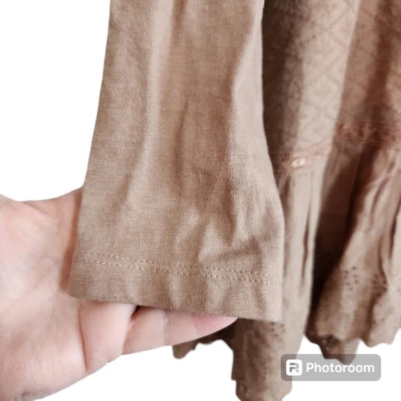 NWT LOGO by Lori Goldstein lace embroidered top - Picture 3 of 11